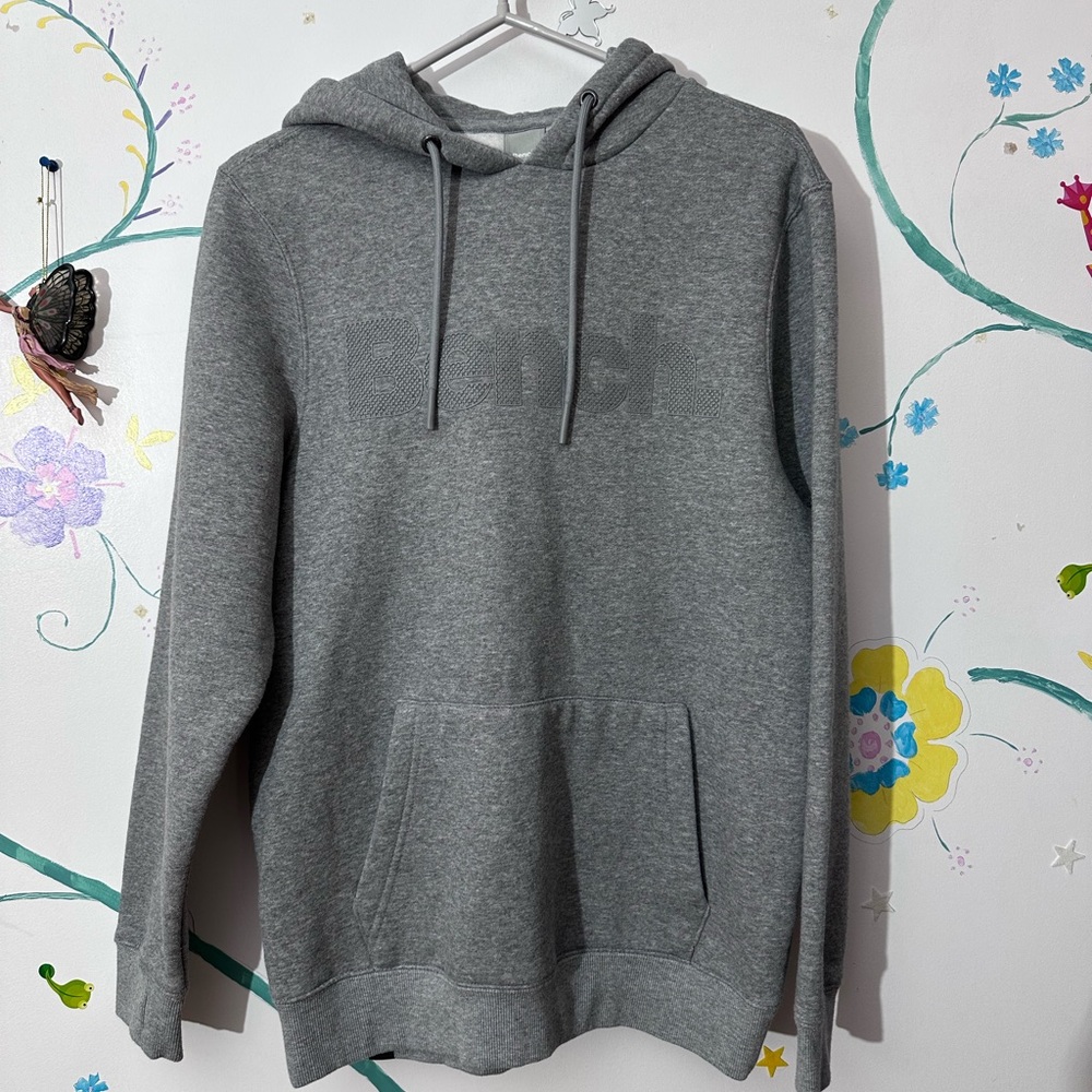 Bench Perforated Logo Hoodie Sweater